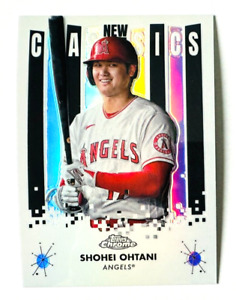 New Listing2022 Topps Chrome Shohei Ohtani New Classics Refractor Card Angels Star!