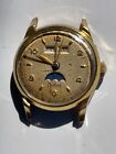 vintage Zodiac gold plated Moon phase watch Hand-winding ( triple calender )