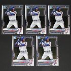Lot of 5 2021 Bowman Chrome Prospects Maximo Acosta Rookie Card - BCP-7 1st Card