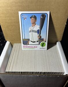 2022 Topps Heritage High Number Complete Set w/SP’s 225 Cards Julio Rodriguez RC