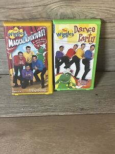 The Wiggles Magical Adventure! And The Wiggles Dance Party VHS
