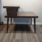 VINTAGE MID CENTURY MODERN 50’S 60’S RETRO TWO-TIER END TABLE SIDE TABLE