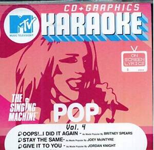 Karaoke: Mtv Pop 4 - Audio CD By Various Artists - VERY GOOD