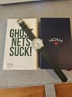 Noah Timex Ghost Nets Collaboration Wrist Watch Men White Green Stainless Steel
