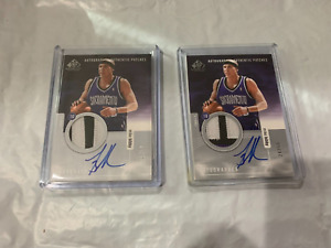 New Listing2004-05 SP GU Authentic Patches Auto MIKE BIBBY - Have (2) available ser# /50
