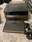 Vintage Atari CX-2600 Gaming Console with Game Center Case and One Controller