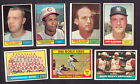 1961 TOPPS original BASEBALL CARDS -YOU Pick A PLAYER CHOICE VINTAGE - #250 & UP