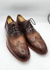 Warfield & Grant Hastings Brown Wing Tip Shoes Size 11 D