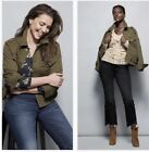 CAbi Evans Jacket #4497. Size Small. NWT. Fall 2023. Olive Green.
