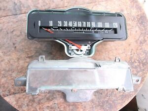ORIGINAL SPEEDOMETER ASSEMBLY FOR 1961 1962 CHEVROLET IMPALA OR BELAIR FOR PARTS (For: 1962 Impala)