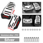 Silver Non-Slip Cover Accessories Automatic Gas Brake Foot Pedal Accelerator Pad (For: MAN TGX)
