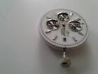 SEIKO AUTOMATIC WATCH MOVEMENT WITH DIAL, SCREW CROWN. RUNS