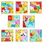 Wooden puzzle puzzle sorting game preschool toys for 2,3,4,5 years old