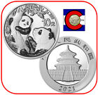 2021 China Panda Silver 30 gr 0.999 Coin in Mint Capsule
