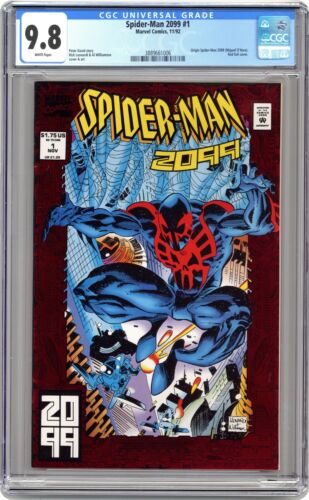 Spider-Man 2099 1D Direct Variant CGC 9.8 1992 3889661006