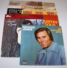 Country Music Vinyl Record LOT of 10 - LP's - Tammy Wynette Patsy Cline & More