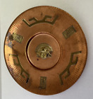 Peru Metal 3D Inca Design Copper & Brass Decorative Hanging Plate 8