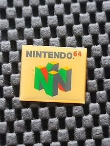 Vintage Nintendo 64 Pin Badge Console System Event Expo N64 Rare Promo NES Mario