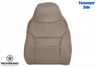 00 Ford Excursion Limited 7.3L Diesel PASSENGER Lean Back Leather Seat Cover TAN