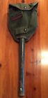 Vintage WWII U.S. Army O.D. Folding Entrenching Tool (Ames 1944) w/Canvas Cover