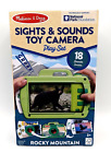 Melissa & Doug - Rocky Mountain Sights and Sounds Toy Camera Play set