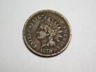 OLD US COINS 1878 INDIAN HEAD CENT PENNY