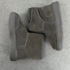BNQ Ankle Snow Boots Faux Fur Lining Keep Warm size 41 = 9.5  US Gray Color New.