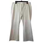 Chico's Ultimate Fit Dress Pants Trousers Ponte Knit Rayon Ivory New 2.5 S 14
