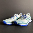 NEW Nike Pegasus Trail 4 Light Silver Mineral Teal Mens Size 10.5 Athletic Shoes