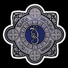 Garda Irish Police Service Car Bumper Locker Sticker 80mm