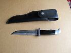 Vintage Buck 119 Fixed Blade Hunting Knife w/ Sheath - 1970's - Nice