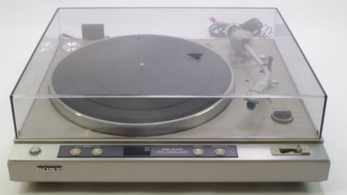 Sony PS-X40 Stereo Turntable System Fully Automatic Direct Drive Needle Issue