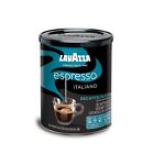 Lavazza Espresso Decaffeinato Ground Coffee Medium Roast, 8-Oz Can Pack of 4