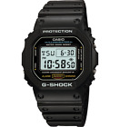 Casio DW5600E-1V G-Shock Chronographic, Alarm, Resin Strap, Mens Wrist Watch