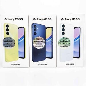 Samsung Galaxy A15 5G 128GB 6GB Dual SIM GSM Factory Unlocked Smartphone NEW
