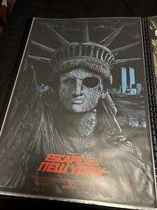 Escape From New York Kilian Eng Poster Bottleneck Mondo Print