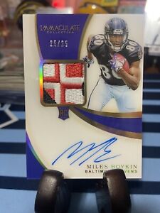 New Listing2019 Miles Boykin Immaculate RPA 25/25 No. 134