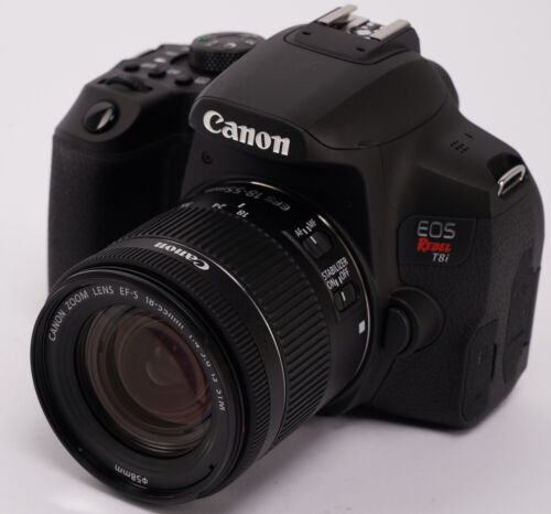 New ListingCanon EOS Rebel T8i DSLR Camera with 18-55mm Lens