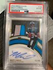 2022 Matt Corral Immaculate RPA Auto Rookie Patch /99 PSA 6 Patriots Vertical