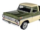 1969 Ford F-100 Pickup Truck Light Green and Cream 1/24 MOTORMAX 79315 In Box