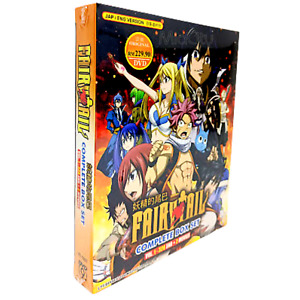 Anime DVD Fairy Tail Complete Series TV Vol.1-328 End + 2 Movies English Dubbed