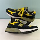 New Balance Made in USA 993 Sneakers Men's 13 D Navy Gold Run Walk Shoe MR993NY