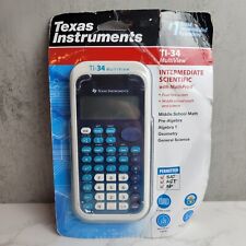 Texas Instruments TI-34 MultiView Scientific Calculator , Worn Package