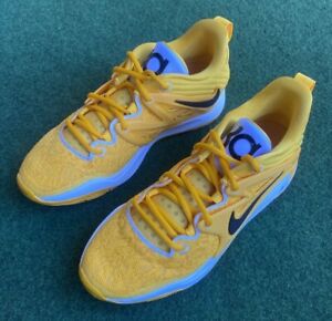 Nike Mens Size 9 KD15 TB Promo “University Gold” DX6648-701
