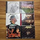New ListingMETALLICA MEGADETH ANTHRAX CD LOT Load Hardwired Justice Line Youthanasia Among