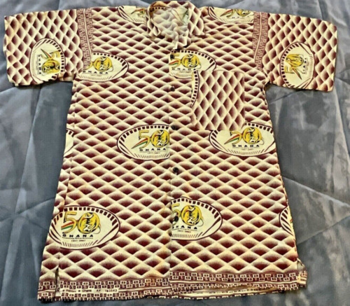 Ghana 50 Years Championing African Excellence Short Sleeve Mens Shirt Medium