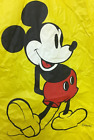 Disneyland Disney World YELLOW Mickey Mouse ADULT Rain Poncho PVC 2272