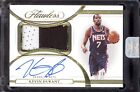 KEVIN DURANT 2021-22 PANINI FLAWLESS GAME USED PATCH AUTO 10/10 GOLD NETS