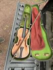 New ListingAntique 19th Early 20th Century 4/4 Violin , Missing Bridge, As Is