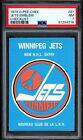 1979-80 OPC O PEE CHEE #81 Winnipeg Jets NHL ENTRY UNMARKED CHECKLIST PSA 7 NM